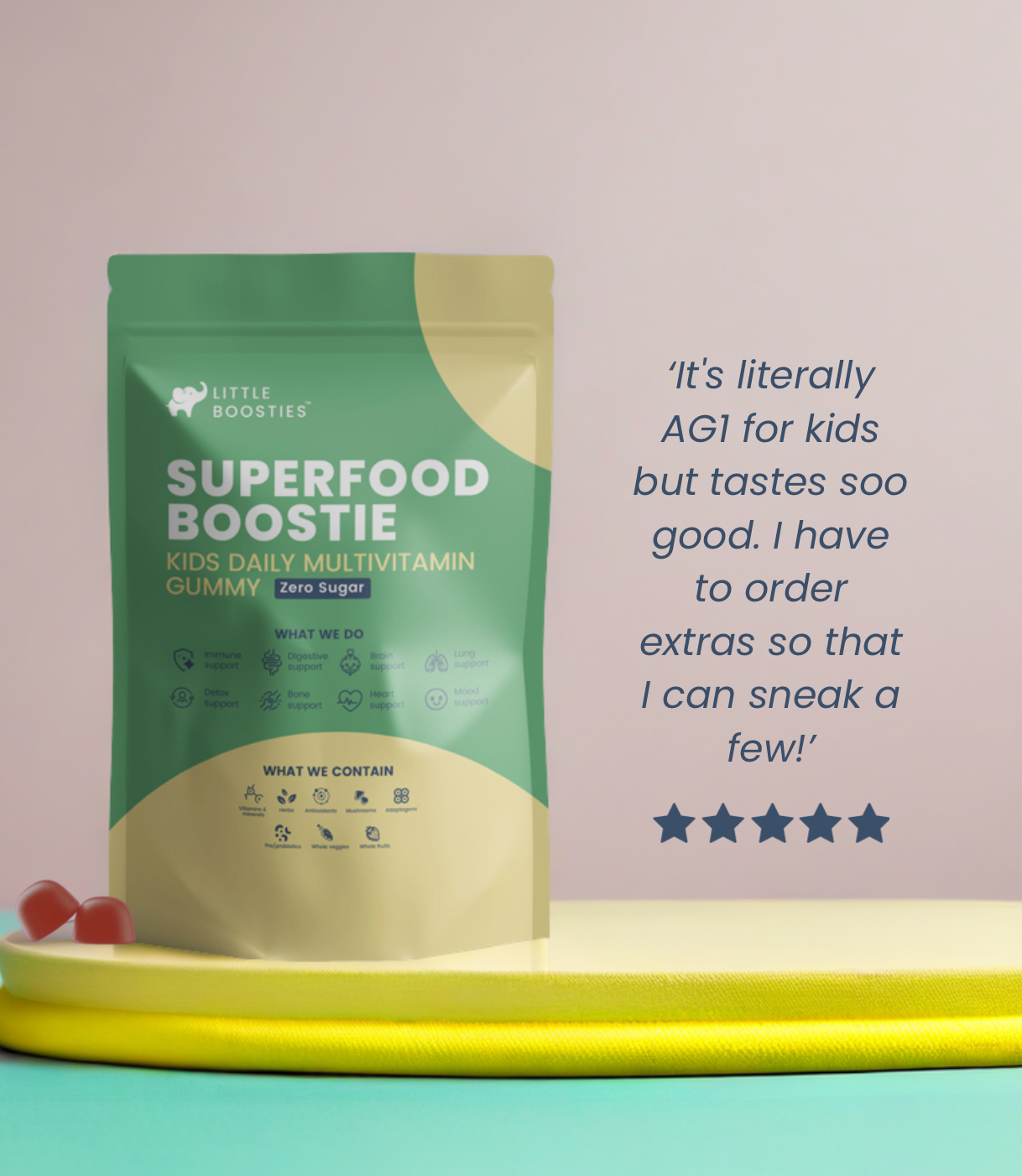 Superfood Boostie™ Kids Daily Gummy